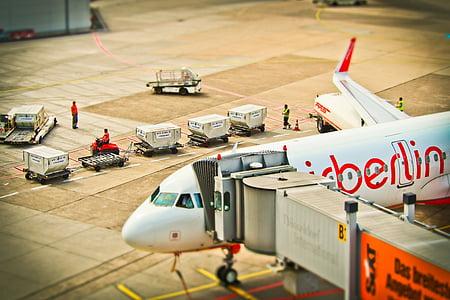 aerial view photography of Airberlin airplane thumbnail