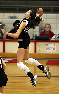 volleyball player spiking position thumbnail
