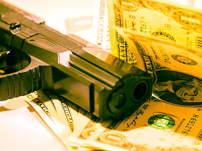 black semi-automatic pistol thumbnail