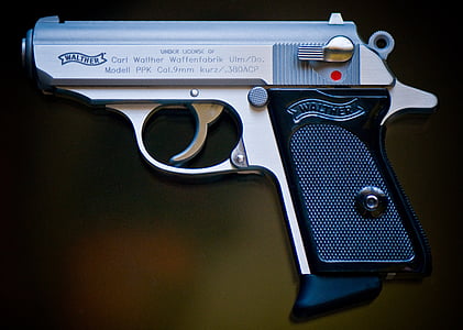 gray and black semi-automatic pistol thumbnail
