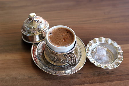 white ceramic teacup with saucer thumbnail