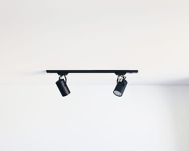 black track light with white background thumbnail