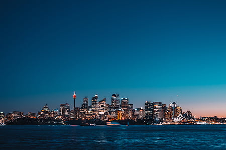 skyline photography of city buildings thumbnail