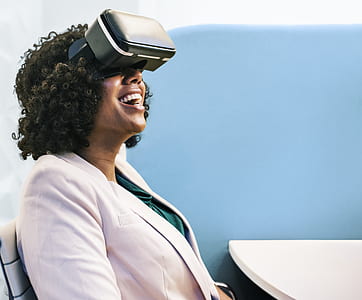 woman wearing virtual reality headset thumbnail