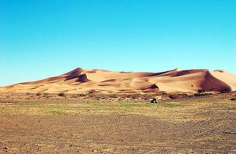 empty desert at daytime thumbnail