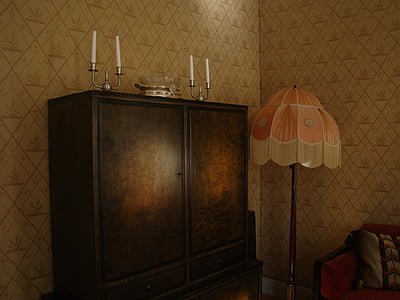 brown wooden cabinet thumbnail