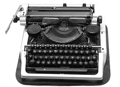 gray and black typewriter thumbnail