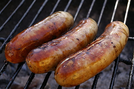 three grilled sausages thumbnail