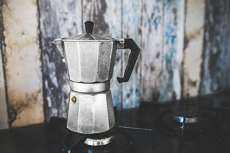 silver and black moka pot thumbnail