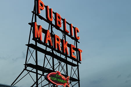 Public Market signage open thumbnail