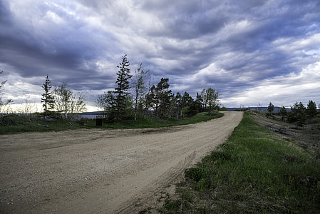 lakeside Trail and landscape in Lesser Slave Lake Provincial Park thumbnail