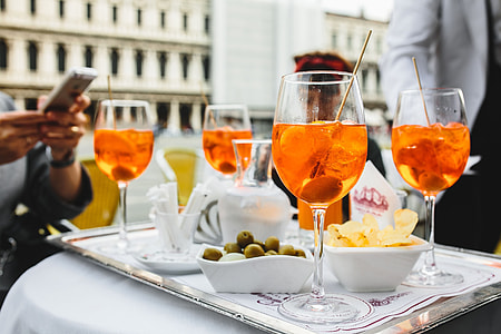 Aperol Spritz is a cocktail consisting of prosecco, aperitif and soda water thumbnail