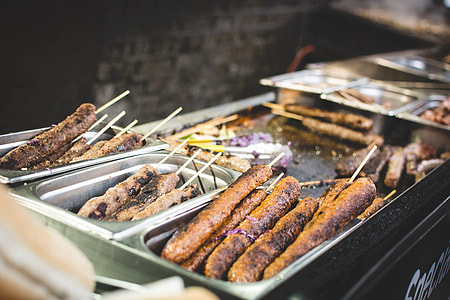Ground meat on a stick thumbnail