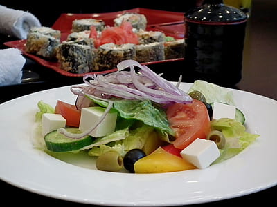 veggie salad on table thumbnail