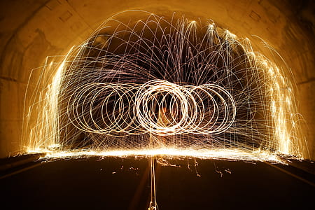 tunnel steel wool photography thumbnail