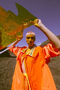 Women's Orange Dress thumbnail