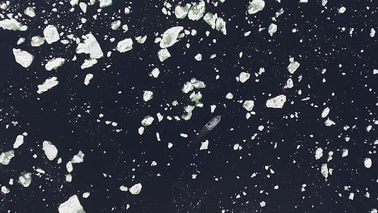 Ice In Ocean Waters Photo thumbnail