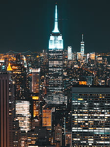 city, sky, landmark, night thumbnail