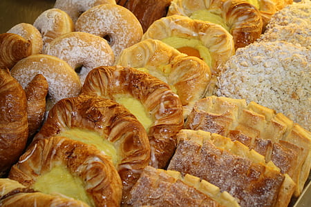 assorted-variety of baked bread lot thumbnail
