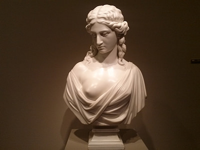 woman portrait concrete statue thumbnail