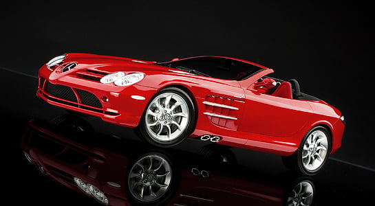 red Mercedes-Benz AMG convertible coupe thumbnail