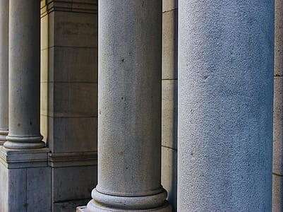 gray concrete building in closeup photo thumbnail