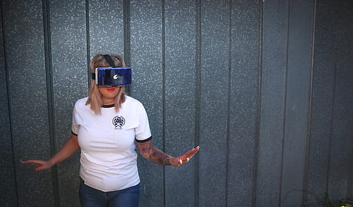 Photo of Woman Wearing Virtual Reality Headset thumbnail