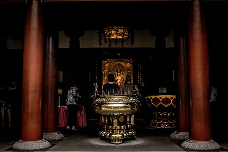 woman standing beside altar thumbnail