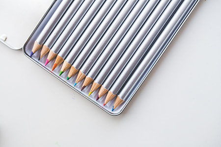 Colored Pencils in Box thumbnail