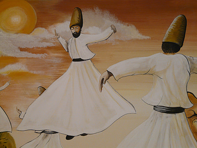 Dervish dance painting thumbnail