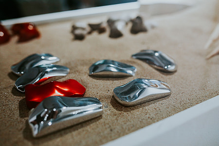 Collection of close-ups of miscellaneous exhibition items thumbnail