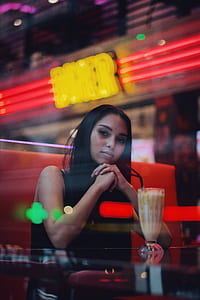woman sitting on bench thumbnail
