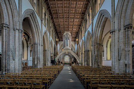 Llandaff Cathedral Nave in Cardiff thumbnail