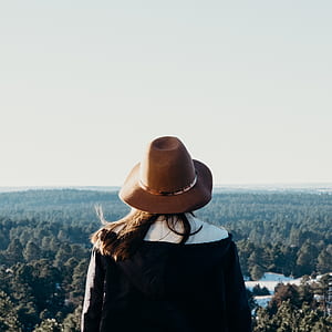 woman facing forest thumbnail