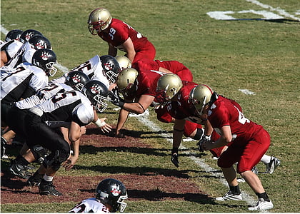 two football teams inside the field thumbnail