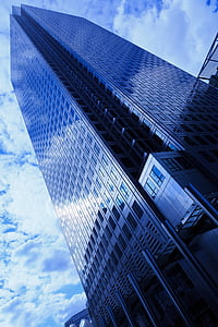 low angle photography of a high rise building thumbnail