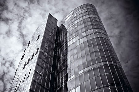 low-angle photography of high-rise building thumbnail