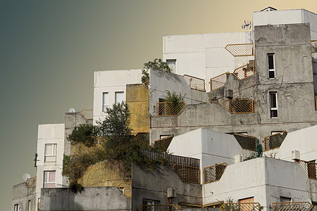 gray and white concrete buildings thumbnail