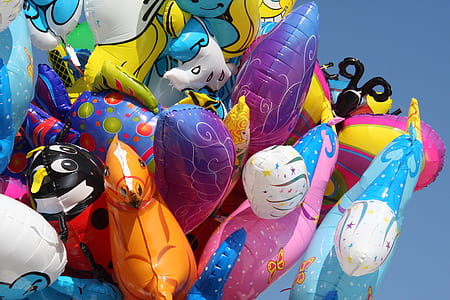 assorted-color animal balloons illustration thumbnail