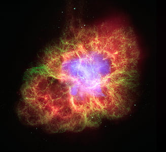 orange, purple, and green nebula illustration thumbnail