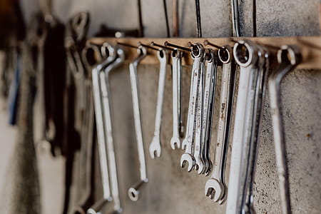 Set of ring and open-end wrench thumbnail
