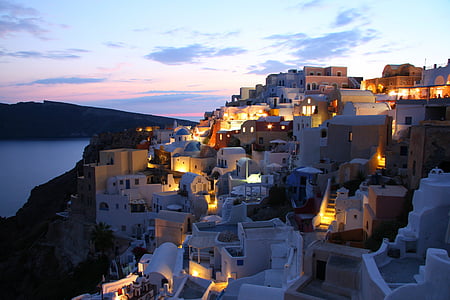 aerial view of city during night thumbnail