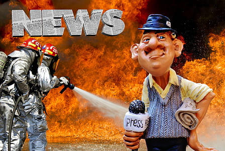 male newscaster character illustration thumbnail