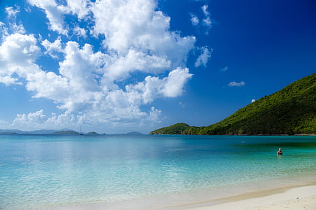 person in clear sea thumbnail