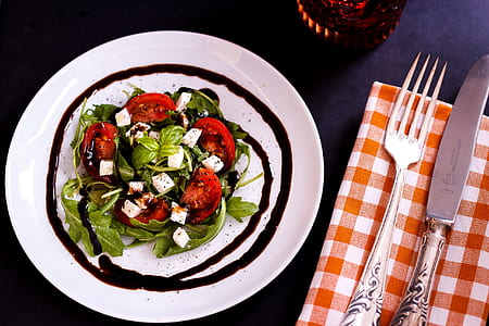 vegetable salad on table thumbnail