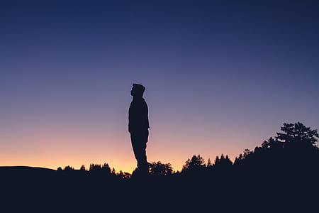 nature, sunset, man, person thumbnail