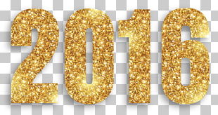 Lihir Island Porgera Gold Mine Gold mining, 2016 Gold Large , glittered 2016 text PNG clipart
