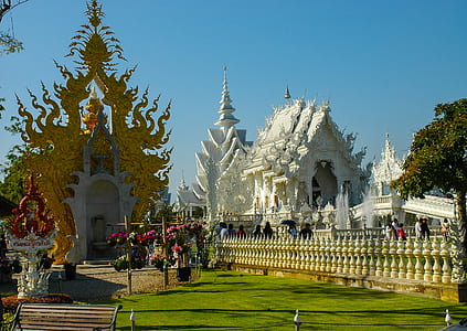temple inside grass field thumbnail