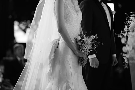 standing bride and groom thumbnail