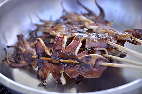 barbecue with stick on container thumbnail